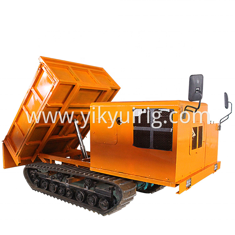 Mini Hydraulic Rubber Tracked Agricultural Dump Truck Dumper For Sale 4 Jpg